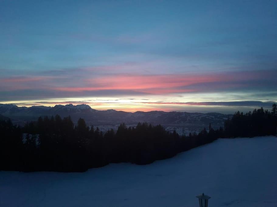 Grosszuegige Ferienwohnung Am Skigebiet Boedele Mit Rheintalblick Дорнбирн Екстериор снимка